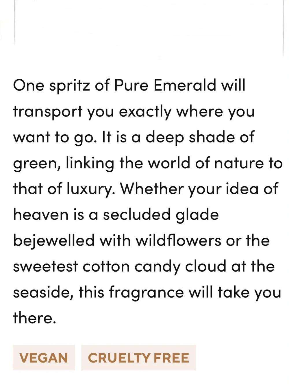 Avant-Pure Emerald Travel Spray